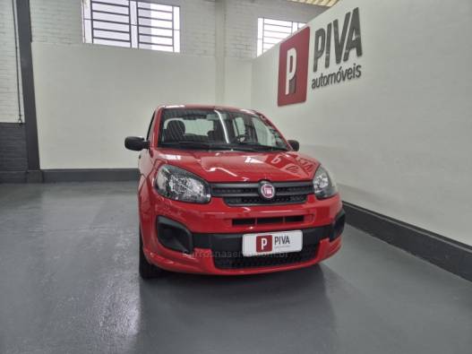 FIAT - UNO - 2018/2018 - Vermelha - R$ 43.900,00